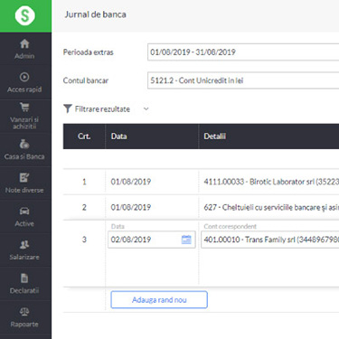 SmartBill conta pagina