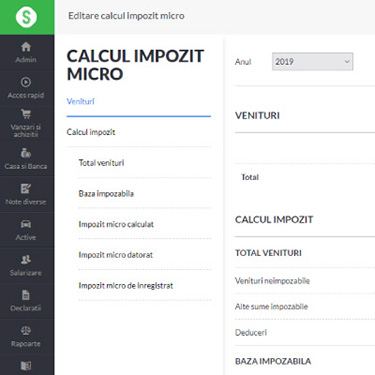 SmartBill conta pagina
