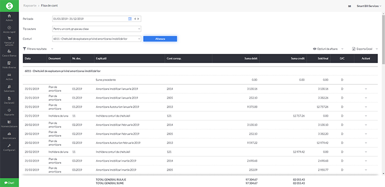 SmartBill conta pagina