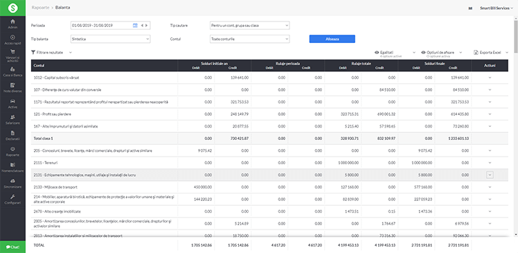 SmartBill conta pagina